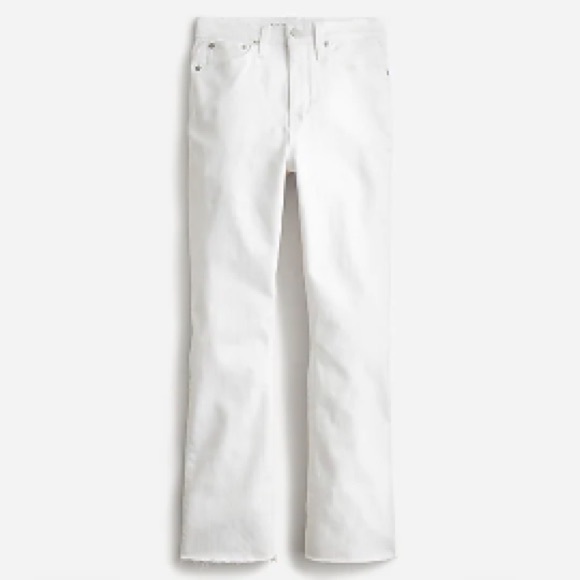 JCrew 10" demi-boot crop jean in white
Item BF539